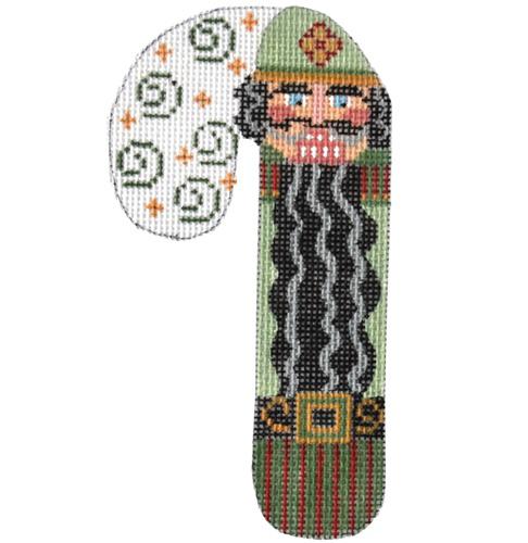 Nutcracker Candy Cane Painted Canvas Danji Designs  - 1
