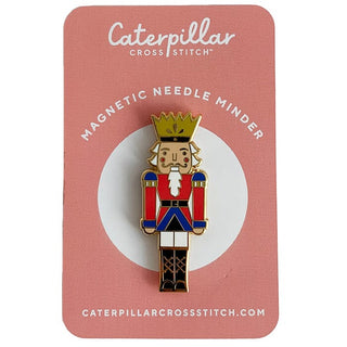 Nutcracker Enamel Needleminder Accessories Caterpillar Cross 
