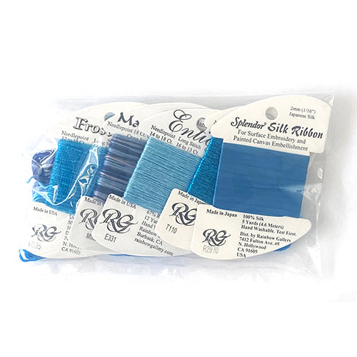 Ocean Thread Grab Bag Thread Needlepoint.Com  - 1