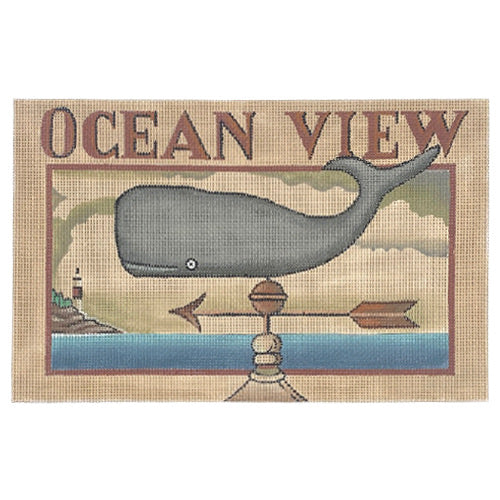 Ocean View Painted Canvas PLD Designs 