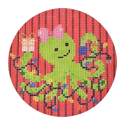 Octopus Christmas Painted Canvas The Meredith Collection 
