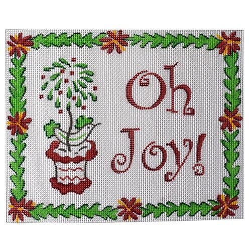 Oh Joy! Painted Canvas Kate Dickerson Needlepoint Collections 