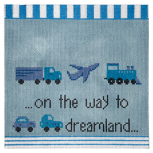 On the Way to Dreamland - Boys Painted Canvas Patti Mann 