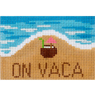 On Vaca Insert Painted Canvas Rachel Donley 
