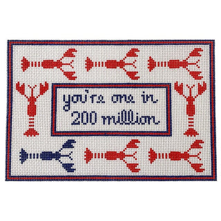 One in 200 Million Painted Canvas Halcyon House Designs 
