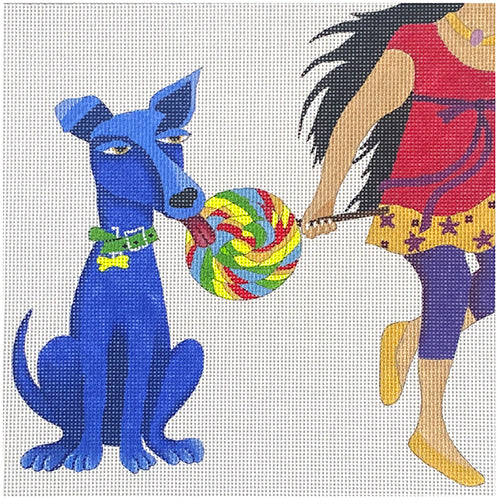 One Lick Painted Canvas PLD Designs 
