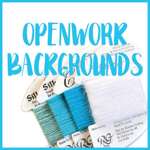 Openwork Backgrounds Class Online Course Needlepoint.Com 
