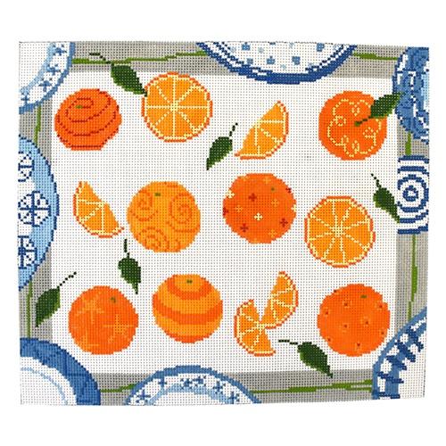 Oranges (PIP) Painted Canvas Pippin  - 1