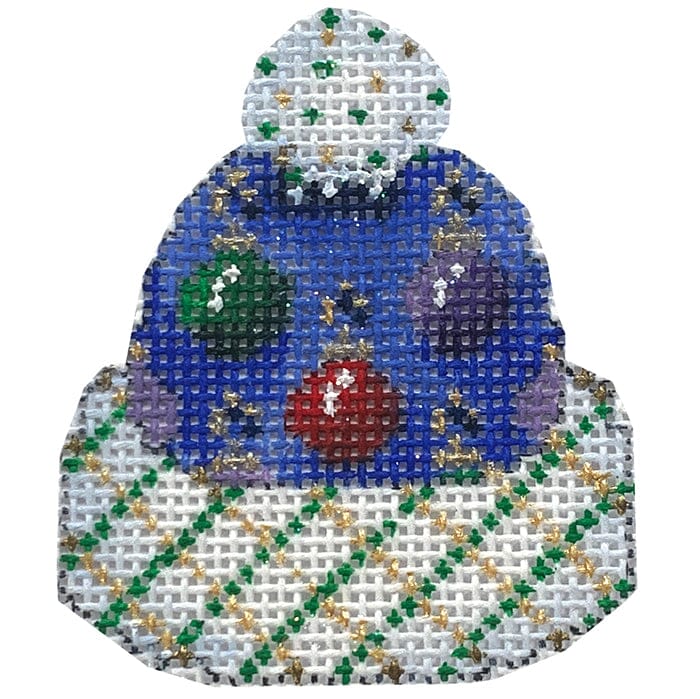 Ornaments / Criss Cross Micro Hat Painted Canvas Associated Talents  - 1