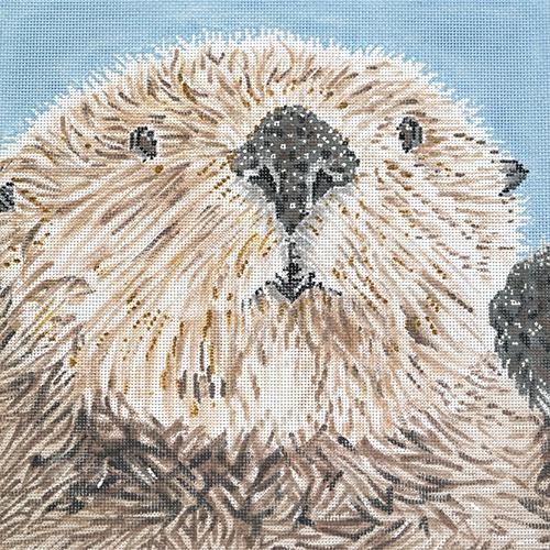 Otter Painted Canvas The Meredith Collection 
