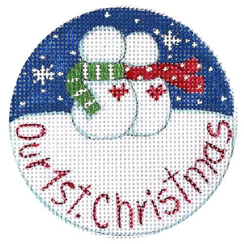 Our 1st Christmas Painted Canvas Alice Peterson Company 
