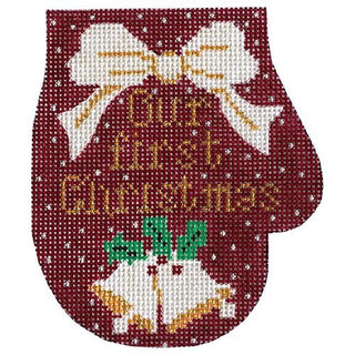 Our First Christmas with Bells Painted Canvas The Meredith Collection 
