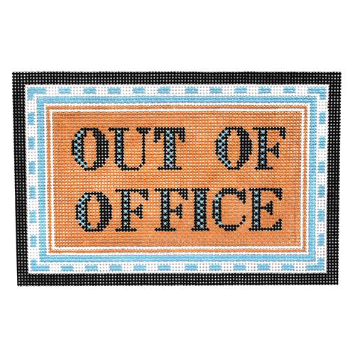 Out of Office Painted Canvas Thorn Alexander 