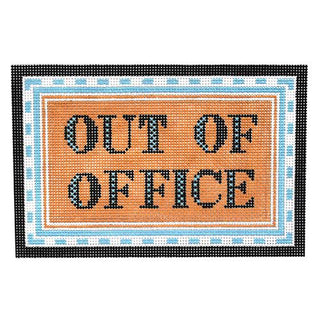 Out of Office Painted Canvas Thorn Alexander 
