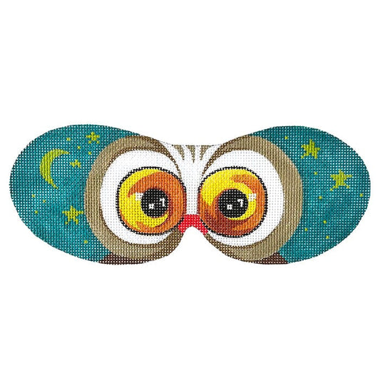 Owl Eye Mask Painted Canvas Colors of Praise 