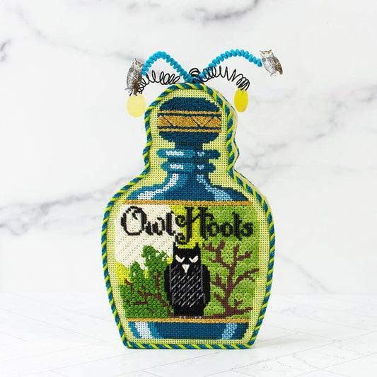 Owl Hoots Poison Bottle Kit & Online Class Online Classes Kirk & Bradley 