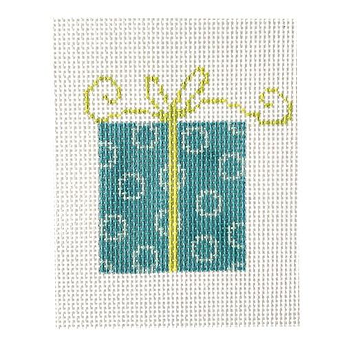 Package Blue Circles Painted Canvas Pippin  - 1