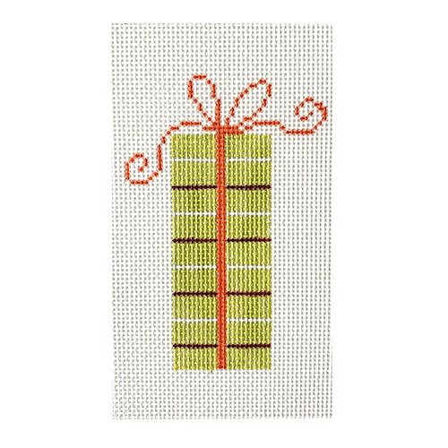 Package Tall Green Painted Canvas Pippin  - 1