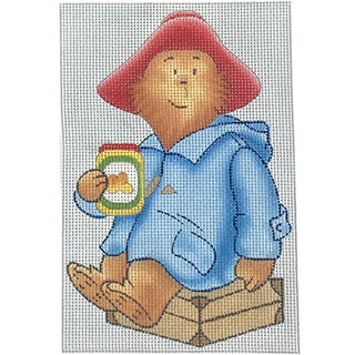 Paddington with Marmalade Painted Canvas Silver Needle 
