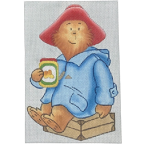 Paddington with Marmalade Painted Canvas Silver Needle 
