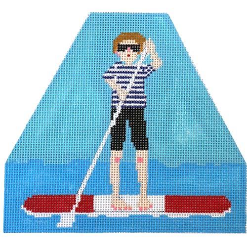Paddleboard Sunday Painted Canvas The Princess & Me  - 1