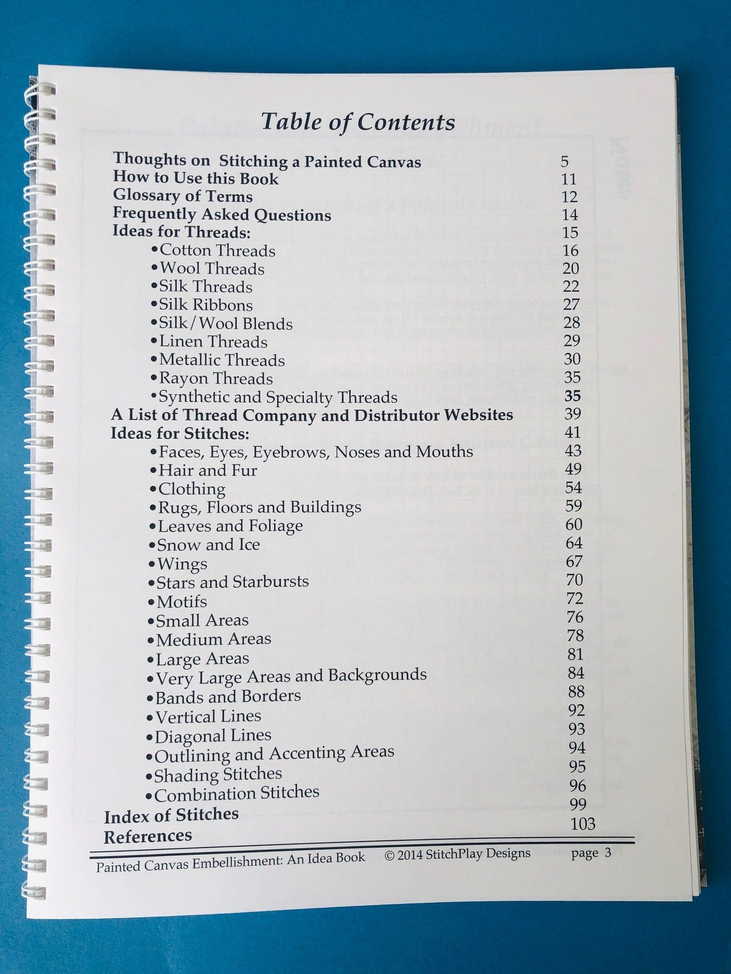 Painted Canvas Embellishment An Idea Book