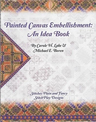 Painted Canvas Embellishment: An Idea Book Books Rainbow Gallery 
