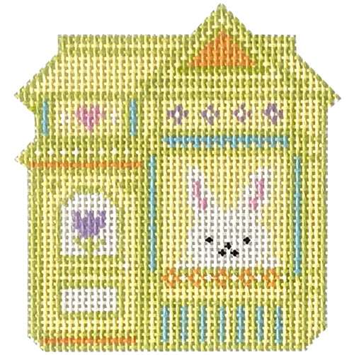 Painted Lady   Easter Painted Canvas Audrey Wu Designs  - 1