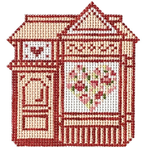 Painted Lady   Valentine's Day Painted Canvas Audrey Wu Designs  - 1
