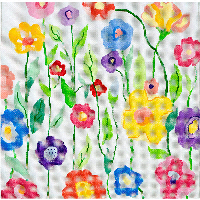 Painter's Bouquet #2 Painted Canvas Jean Smith  - 1