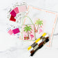 Palm Beach Christmas - Palm Tree & Flamingo Kit Kits Needlepoint To Go 