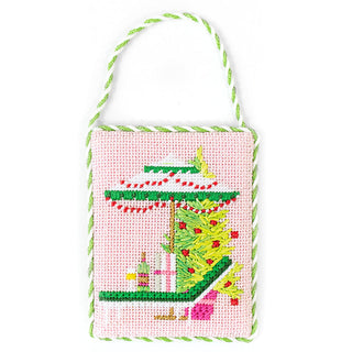 Palm Beach Christmas   Sun Lounger Kit Kits Needlepoint To Go 
