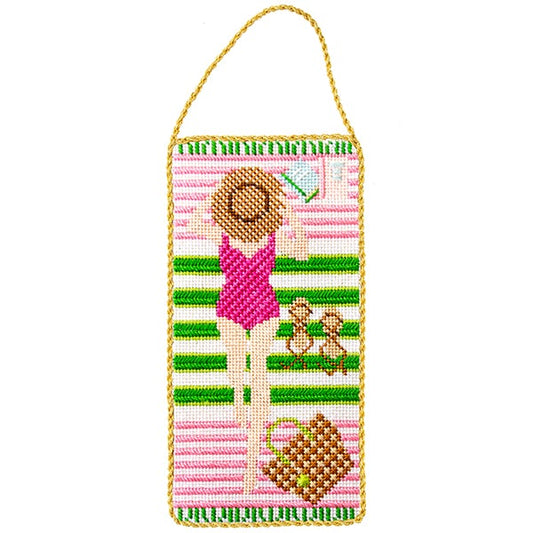 Palm Beach Sunbather Kit Kits Needlepoint To Go 