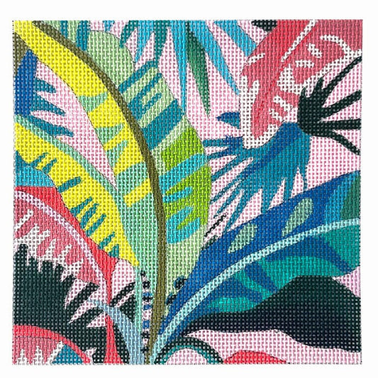 Palm Leaves Painted Canvas Colors of Praise 