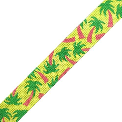 Palm Tree Paradise Belt Painted Canvas The Meredith Collection 