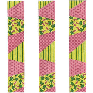 Palm Tree Paradise Luggage Straps Painted Canvas The Meredith Collection 

