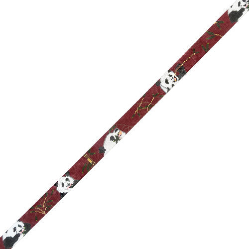 Panda Belt Painted Canvas Cooper Oaks Design  - 1