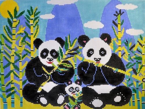 Panda Express Painted Canvas Birds of a Feather 