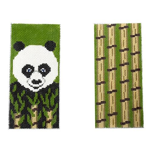 Panda Eyeglasses Case Painted Canvas J. Child Designs 