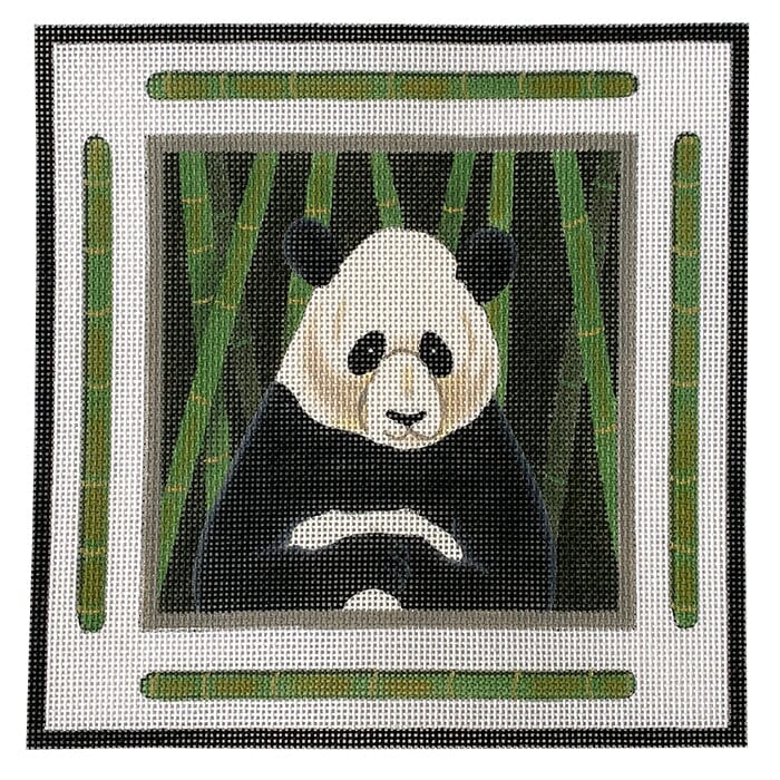 Panda Painted Canvas CBK Needlepoint Collections 