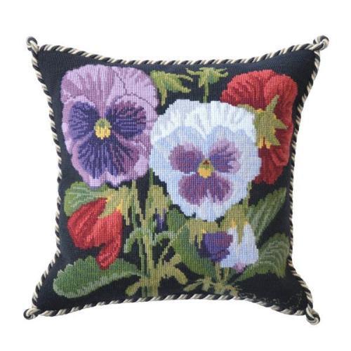 Pansy Needlepoint Kit Kits Elizabeth Bradley Design 
