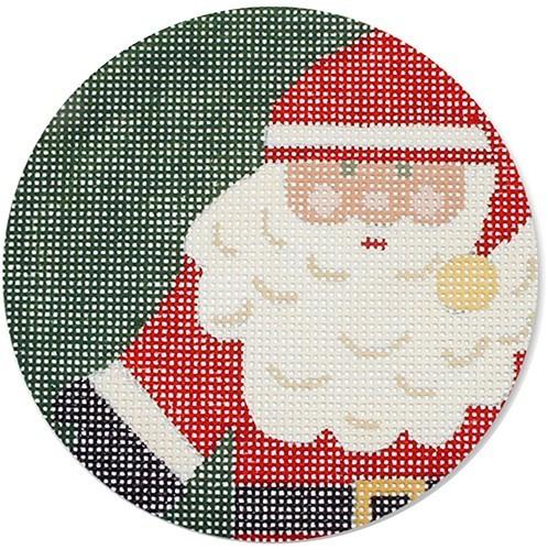 Papa Noel Painted Canvas CBK Needlepoint Collections  - 1