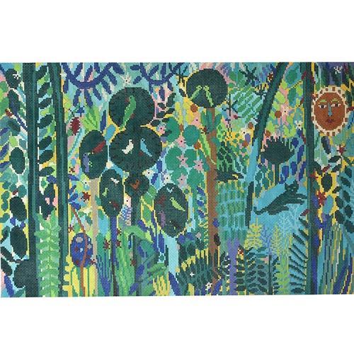 Paradise Lost Painted Canvas Birds of a Feather 
