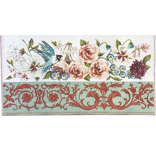 Parakeet, Floral, Fruit Designs Painted Canvas Colors of Praise 