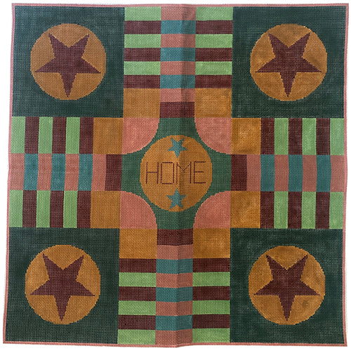 Parcheesi Painted Canvas Cooper Oaks Design 