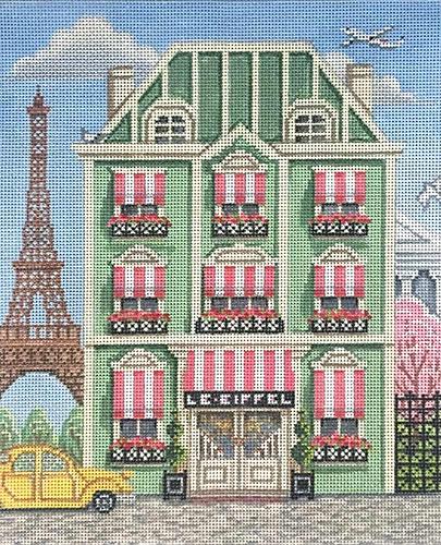 Paris Hotel Painted Canvas Alice Peterson  - 1