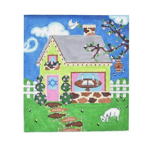 Passover House Painted Canvas Pepperberry Designs  - 1