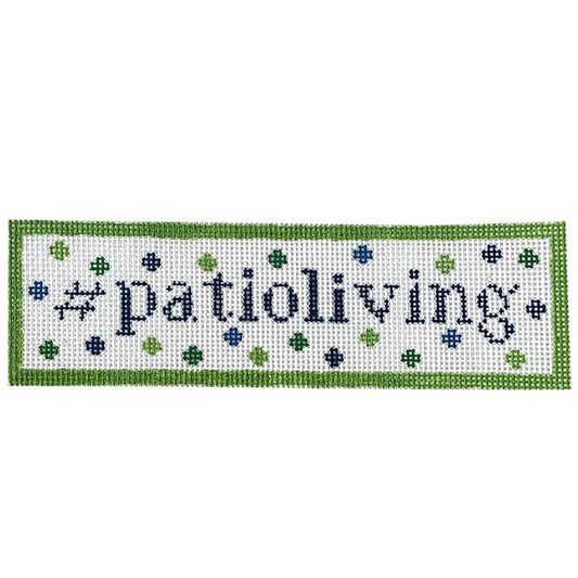 #patioliving Painted Canvas Kristine Kingston 