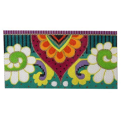Pattern Eyeglass Case Painted Canvas Colors of Praise 