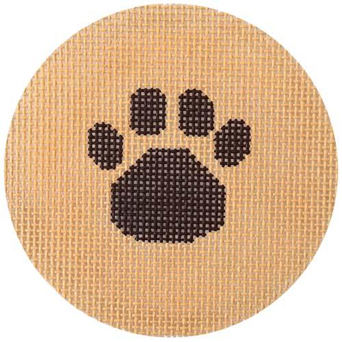 Paw Print Painted Canvas Lee's Needle Art Inc. 
